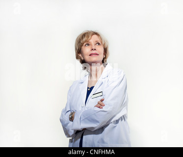 Medico cercando Foto Stock
