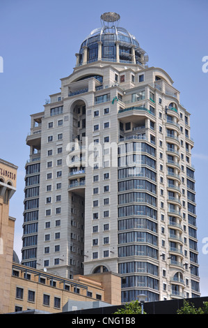 Michelangelo Towers, CBD, Sandton Johannesburg, provincia di Gauteng, Repubblica del Sud Africa Foto Stock