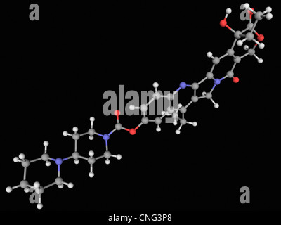 Irinotecano molecola di farmaco Foto Stock