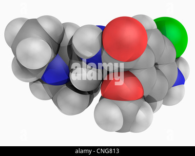 Metoclopramide molecola di farmaco Foto Stock