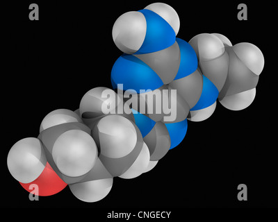 Abacavir molecola di farmaco Foto Stock