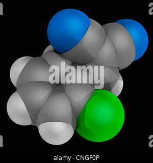 Molecola di gas CS Foto Stock