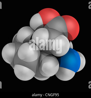 Il gabapentin molecola di farmaco Foto Stock