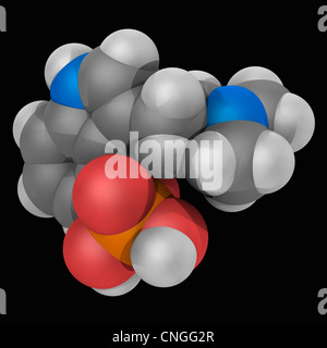 Psilocybine molecola di farmaco Foto Stock