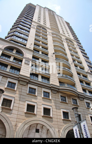 Michelangelo Towers, Maude Street, CBD, Sandton Johannesburg, provincia di Gauteng, Repubblica del Sud Africa Foto Stock