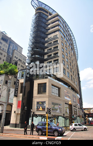 DaVinci Hotel and Suites, Maude Street, CBD, Sandton Johannesburg, provincia di Gauteng, Repubblica del Sud Africa Foto Stock