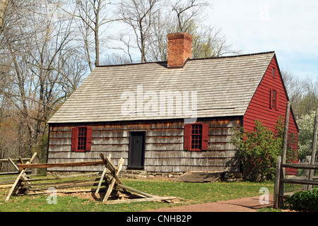 Henry stoppino Farm House, Jockey - Cava Morristown National Historic Park, Morristown, New Jersey, STATI UNITI D'AMERICA Foto Stock