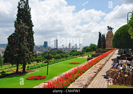 L'Unione edifici giardini, Meintjieskop, Pretoria, provincia di Gauteng, Repubblica del Sud Africa Foto Stock