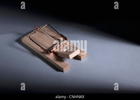 Una trappola per topi Foto Stock