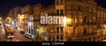 Strada di Oporto (Porto), Portogallo Foto Stock