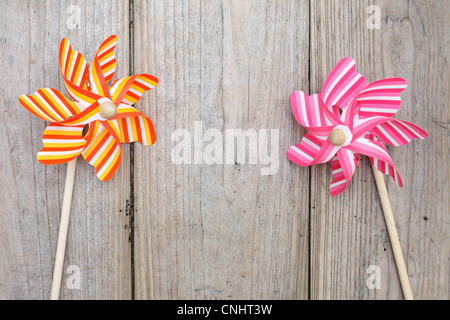 Giocattolo colorata girandola Foto Stock