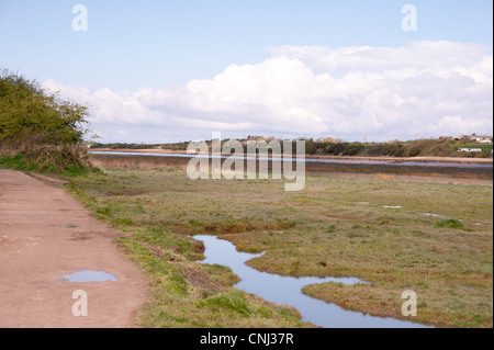 Skippool Creek Lancashire, Inghilterra, Foto Stock