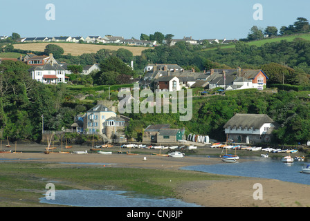 Il fiume Avon Bantham Foto Stock