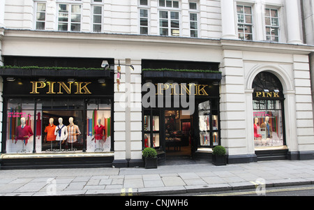 Rosa in Jermyn Street London Foto Stock