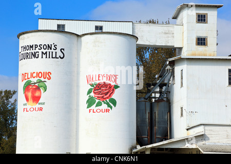 Stati Uniti d'America, Oregon, Thompson è stato Mills Heritage Site Foto Stock