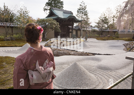 Kodai-ji, Kodaijusho-zenji tempio nel quartiere di Higashiyama di Kyoto, Giappone. Foto Stock