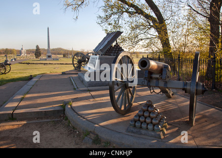 Gettysburg National Military Park Visitor Center Foto Stock