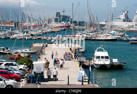 Città di Simon un resort & base navale Western Cape Sud Africa Foto Stock