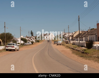 Elim un borgo storico e stazione missionaria al capo Overberg Western Cape Sud Africa Foto Stock