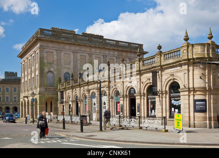 Buxton spa Terme Terrazza Road Derbyshire Inghilterra GB UK EU Europe Foto Stock