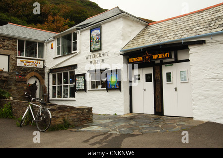 Museo della stregoneria, Boscastle, North Cornwall, Regno Unito Foto Stock