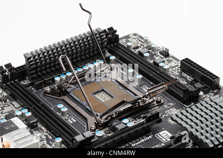 LGA2011 Mainboard Foto Stock