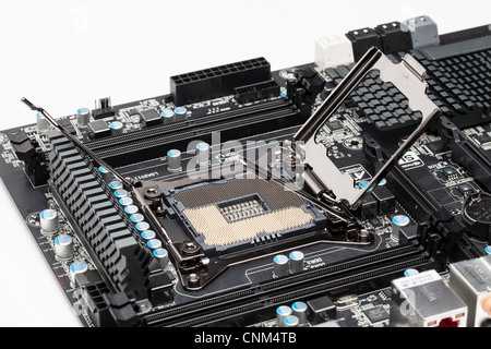 LGA2011 Mainboard Foto Stock