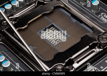 LGA2011 Mainboard Foto Stock