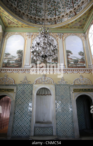 La regina madre di appartamento, l'Harem, Il Palazzo di Topkapi, Sito Patrimonio Mondiale dell'UNESCO, Istanbul, Turchia, Europa Foto Stock