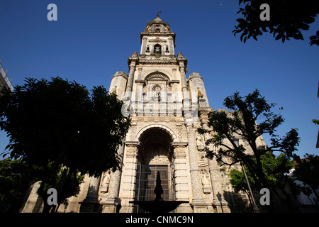 San Michele è la chiesa, Jerez de la Frontera, Andalusia, Spagna, Europa Foto Stock