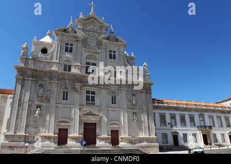 La nuova cattedrale (Se Nova), Coimbra, Beira Litoral, Portogallo, Europa Foto Stock