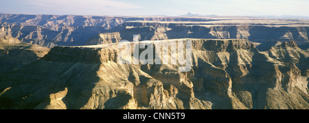 Namibia la parete del canyon del Fish River Canyon, Namibia Foto Stock