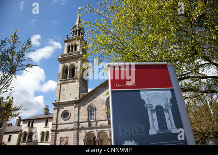 La Elmwood Hall ex chiesa presbiteriana university road Belfast Irlanda del Nord Regno Unito Foto Stock