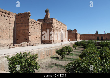 Palazzo El Badi a Marrakech Foto Stock