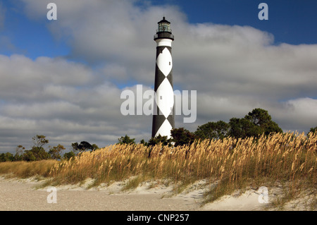 Foto del Cape Lookout faro, Outer Banks, North Carolina, STATI UNITI D'AMERICA Foto Stock