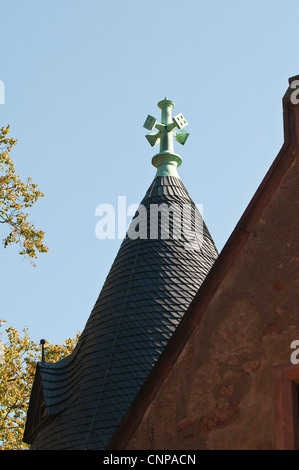 Il castello di Kriebstein in Germania. Foto Stock