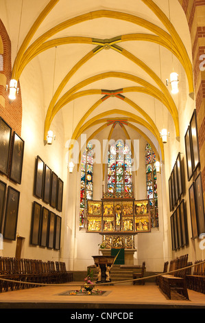 Thomaskirche (St. Chiesa di San Tommaso) Leipzig, Germania. Foto Stock