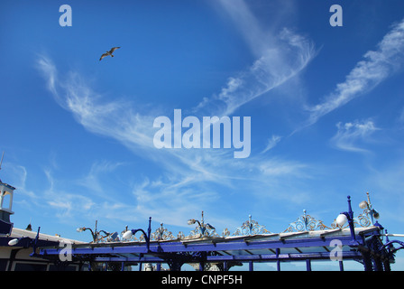 Dettaglio di Eastbourne Pier Regno Unito Foto Stock