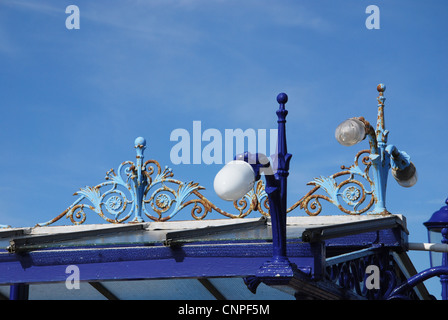 Dettaglio di Eastbourne Pier Regno Unito Foto Stock