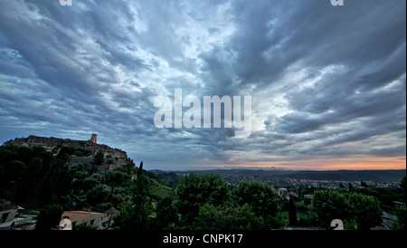 [City Square] sky nube [saint paul De Vence] Foto Stock