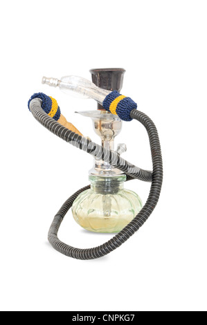 Tradizionale siriano tubazione acqua - shisha o narghilè Foto Stock