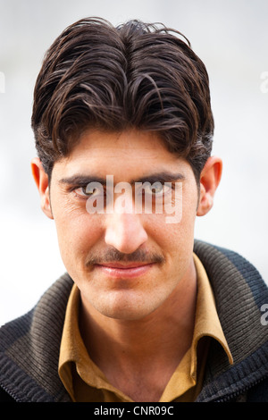 Uomo pakistano di Islamabad, Pakistan Foto Stock