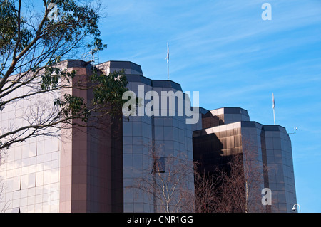 Il Quay West edificio, Trafford Wharf, Salford Quays, Manchester, Inghilterra, Regno Unito Foto Stock