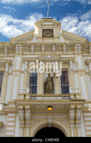 Piani storico County Courthouse in Virginia City, Nevada, STATI UNITI D'AMERICA Foto Stock