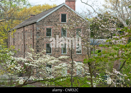 Il recentemente rinnovato Lorillard Snuff Mill a New York il Giardino Botanico Foto Stock