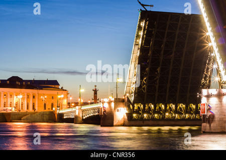 Notti bianche a San Pietroburgo Foto Stock