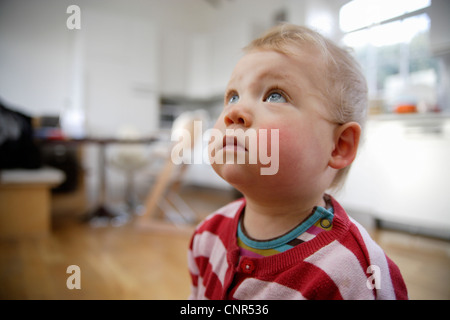 Ritratto di bambina, Londra, Inghilterra Foto Stock