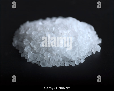 Salgemma grezzo estratto da giacimenti in granuli Foto Stock