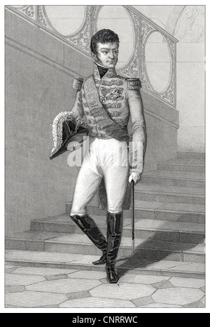 Jérôme Bonaparte e Girolamo Bonaparte, fratello di Napoleone Bonaparte, Re del Regno di Westfalia, Foto Stock