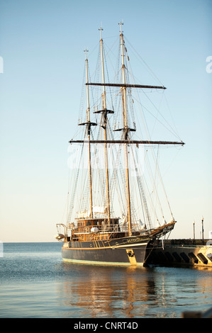 Tall Ship "Peacemaker" inserito in Pensacola, Florida Foto Stock